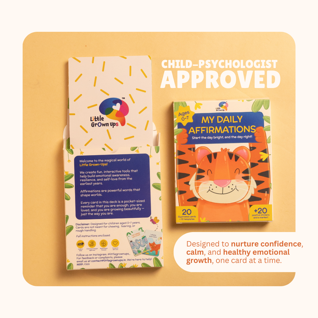 Affirmations Cards for Kids | Pack of 5 for Gifting