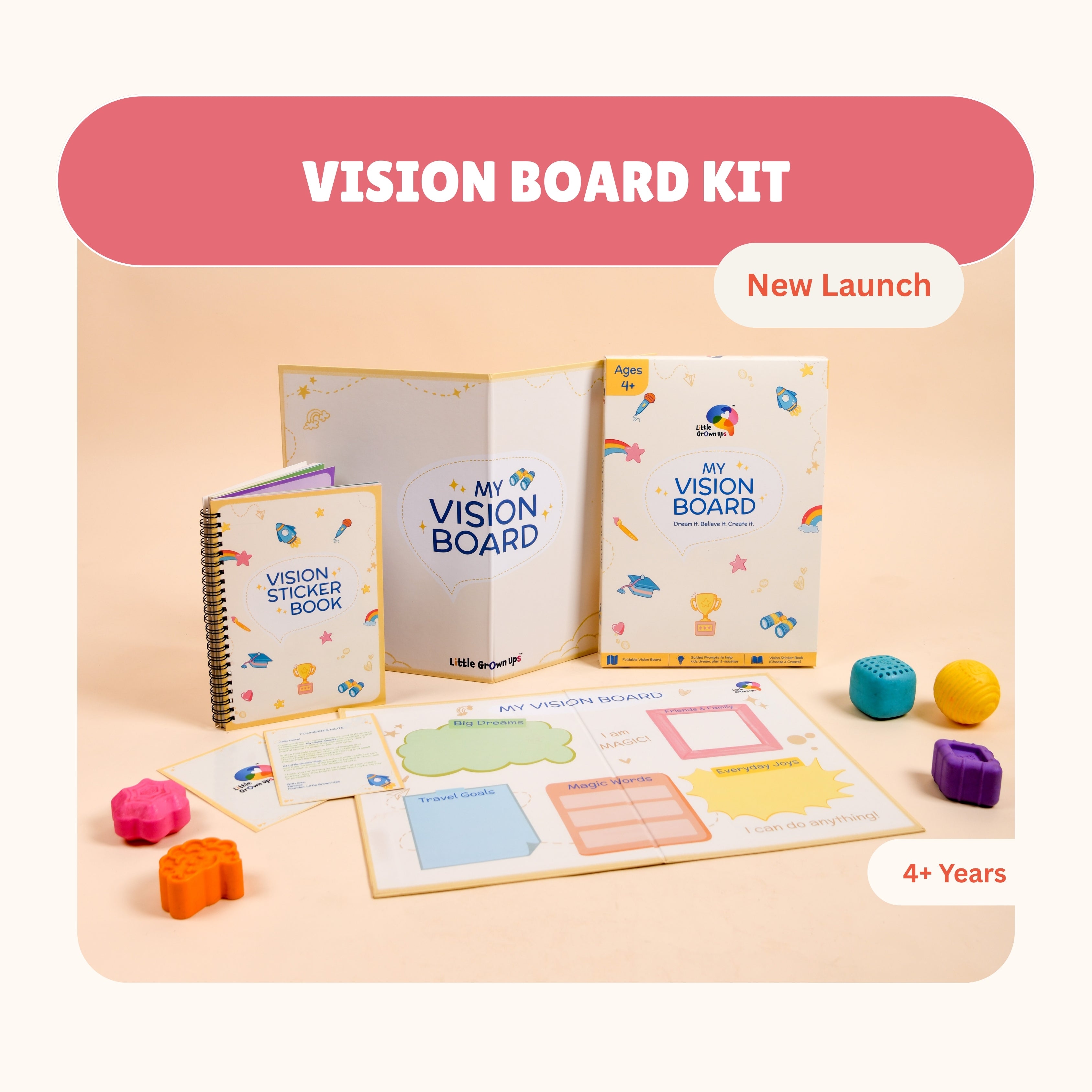 My Vision Board Kit for Kids