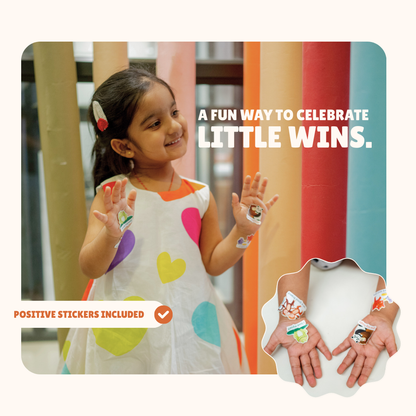 Affirmations Cards for Kids | Pack of 5 for Gifting