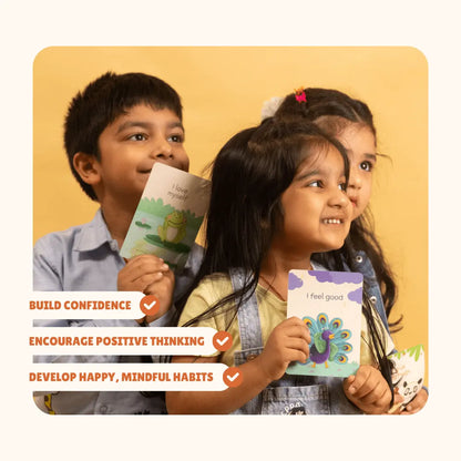 Daily Affirmations Cards for Kids | Pack of 5 for Gifting