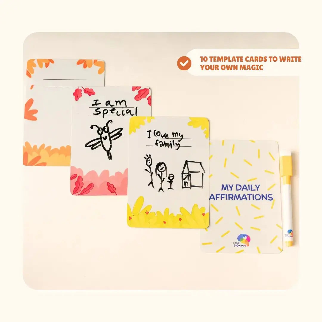 Daily Confidence Affirmation Cards for Kids