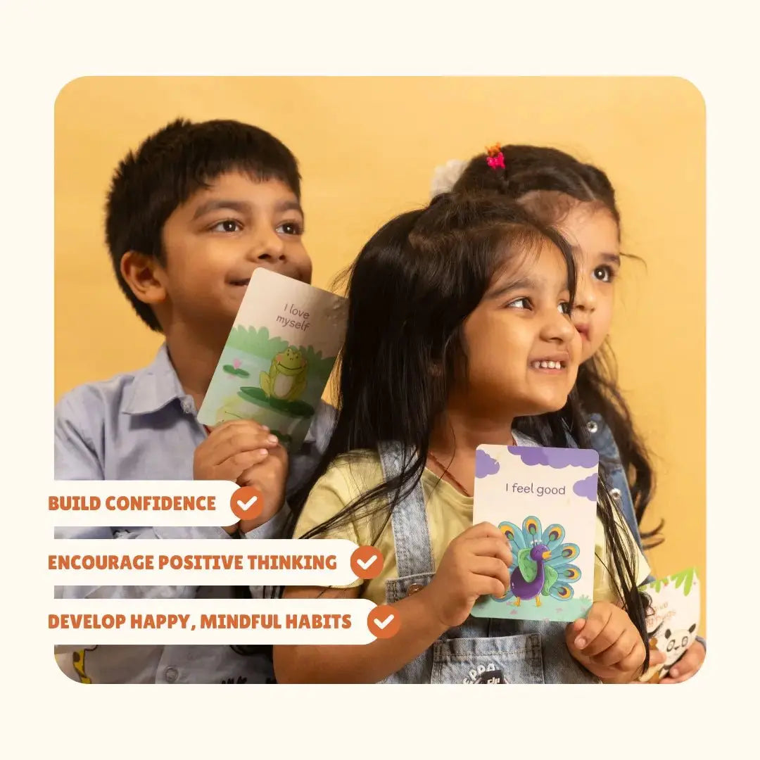 Daily Confidence Affirmation Cards for Kids